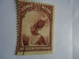 BELGIAN  CONGO  USED    STAMPS  WOMEN - Andere & Zonder Classificatie