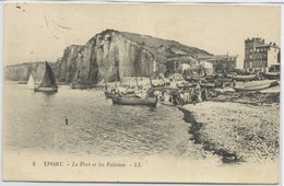5 - YPORT - Le Port Et Les Falaises - Yport