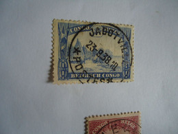 BELGIAN  CONGO  USED  STAMPS  LANDSCAPES 1938 - Andere & Zonder Classificatie