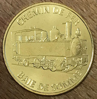 80 SAINT VALERY CHEMIN DE FER BAIE DE SOMME TRAIN MDP 2018 MÉDAILLE MONNAIE DE PARIS JETON TOURISTIQUE MEDALS COIN TOKEN - 2018