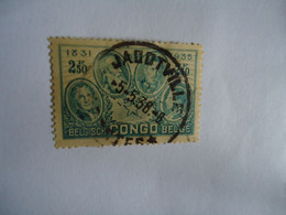 BELGIAN  CONGO  USED    STAMPS  PEOPLES  POSTMARK1938 - Andere & Zonder Classificatie