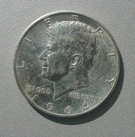USA Stati Uniti - 1/2 Mezzo Dollaro 1964 Argento - United States Half Dollar Kennedy Silver Silber Argent [3] - 1964-…: Kennedy