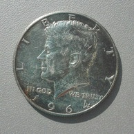 USA Stati Uniti - 1/2 Mezzo Dollaro 1964 Argento - United States Half Dollar Kennedy Silver Silber Argent [4] - 1964-…: Kennedy