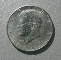 USA Stati Uniti - 1/2 Mezzo Dollaro 1964 Argento - United States Half Dollar Kennedy Silver Silber Argent [7] - 1964-…: Kennedy