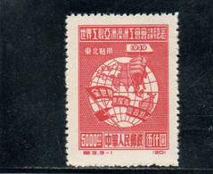 CHINE DU NORD-EST 1949 SANS GOMME - Nordostchina 1946-48