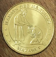 81 MAZAMET MAISON DES MÉMOIRES MDP 2008 MÉDAILLE MONNAIE DE PARIS JETON TOURISTIQUE MEDALS COINS TOKENS - 2008