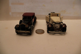 2 Miniatures Au 1/43éme Métal - Matchbox