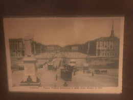 1920 Torino Corso Vittorio Emanuele I Della Gran Madre Di Dio - Tram - Molto Animata  - Cartolina Fp Viaggiata - Transportes