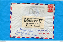 Marcophilie-+ -Lettre F M- Soudan- Cad-BAMAKO -1959-stamp N°12 FM Françe  Flamme Caise D'épargne - Cartas & Documentos