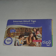 Honduras-(HN-TIG-REF-0028A/1)-internet Movil Tigo-(22)-(L100)-(31/1/2010)-(429433587823)-used Card - Honduras