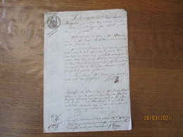 6 8bre 1835 A LA REQUETE DU SIEUR JEAN CHARLES ROGUIER PROPRIETAIRE & PRATICIEN DOMICILIE A REMIREMONT SOIT SIGNIFIE A M - Manuscripts