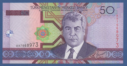 TURKMENISTAN - P.17 – 50 MANAT 2005   UNC  Prefix AA - Turkménistan