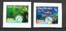 New Zealand 2008 MiNr. 2478 - 2479  Neuseeland Scuba Diver Corals Fishes  Marine Life 2v MNH** 3.00 € - Immersione