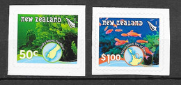 New Zealand 2008 MiNr. 2478 - 2479  Neuseeland Scuba Diver Corals Fishes  Marine Life 2v MNH** 3.00 € - Plongée