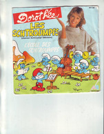 Disque 45 Tours  Dorothée Les Schtroumpfs - - Kinderlieder