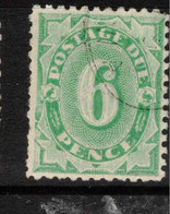 AUSTRALIA 1902 6d Postage Due P11 SG D40 U #BQH30 - Portomarken