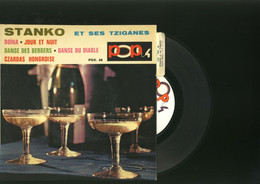 Stanko Et Ses Tziganes - Disque 45 Tours -  Doina - Jour Et Nuit - Czardas Hongrois - Musiche Del Mondo