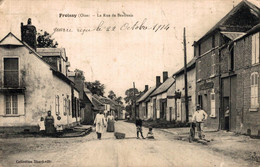 Froissy La Rue De Beauvais 1914     CPA - Froissy