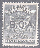 BRITISH CENTRAL AFRICA   SCOTT NO 1   MINT HINGED  YEAR  1891 - Protectoraten Van Oost-Afrika En Van Oeganda