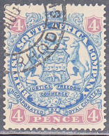 RHODESIA   SCOTT NO 30    USED   YEAR  1896 - Other