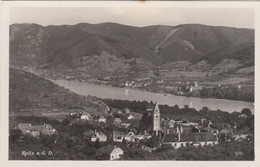 1926) SPITZ A. D. DONAU - WACHAU - Sehr Schöne Alte Ansicht Kirche Häuser Viel Wald 1956 - Wachau