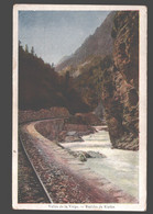 Vallée De La Viège - Rapides De Kipfen - Pub Chocolat Cailler - Railway / Chemin De Fer - Viège