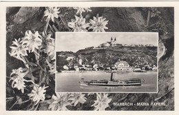 1938) MARBACH - MARIA TAFERL - SCHIFF Mit Blumenrand ALT !! - Maria Taferl