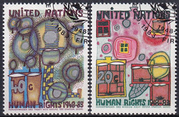 UNO NEW YORK 1983 Mi-Nr. 438/39 O Used - Aus Abo - Oblitérés