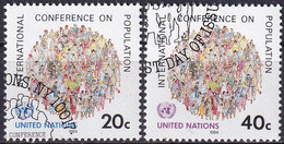 UNO NEW YORK 1984 Mi-Nr. 440/41 O Used - Aus Abo - Oblitérés