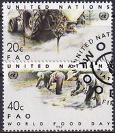 UNO NEW YORK 1984 Mi-Nr. 442/43 O Used - Aus Abo - Oblitérés