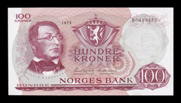 Noruega Norway 100 Kroner 1975 Pick 38g SC UNC - Noorwegen