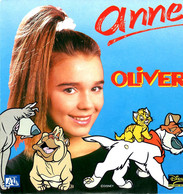 Disque 45 Tours Enfants ANNE - Disney OLIVER - ADE 100/VS 675 F - 1989  (AN) - Enfants