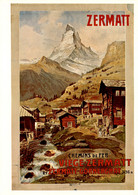 Zermatt - Chemin De Fer Viege-Zermatt, 1898 (1145) (a) - Viège