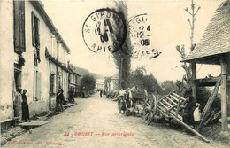 Orgibet * La Rue Principale Du Village * Village - Other & Unclassified