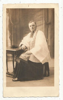 Photographie, E. Palisson , Caen, Saint-Lo , 180 X 110 Mm , Homme D'église , Curé ,abbé..., Frais Fr 1.65 E - Unclassified