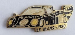 V378 Pin's AUTO CAR Le Mans 1980 Rallye Rondeau Jaussaud Qualité Egf Média Journal Le Point Achat Immédiat - Médias