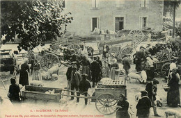 St Girons * Le Foirail * Place Du Marché * Marchands Foire Aux Cochons - Saint Girons