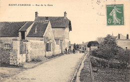 77-SAINT-FARGEAU-PONTHIERRY- RUE DE LA GARE - Saint Fargeau Ponthierry