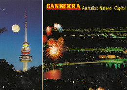 Canberra - Telecom Tower , Fireworks - Canberra (ACT)