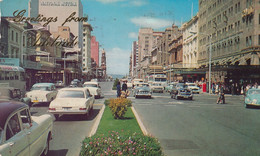 Adelaide - King William Street 1973 Old Cars - Adelaide