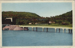 CPA CARCES Barrage - Vue Du Pont (1111362) - Carces