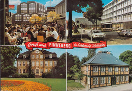 D-25421 Pinneberg - Ansichten - Fußgängerzone - Rathaus - Drostei - Cars - Ford - Nice Stamp - Pinneberg