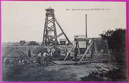 Cpa Mines De Charmont Nyoiseau Carte Postale 49 Maine Et Loire Peu Courante Mine Proche Segré - Segre