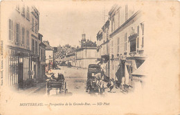 77-MONTEREAU- PERSPECTIVE DE LA GRANDE-RUE - Montereau