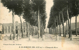 St Girons * Vue Sur Le Champ De Mars * La Mairie - Saint Girons