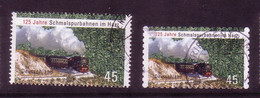Schmalspurbahnen Im Harz 2012 - Used Stamps