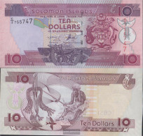 Salomoninseln Pick-number: 27 Uncirculated 2006 10 Dollars - Isla Salomon