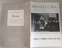 RIVISTA  DI MEDICINA CIBA  -  MEDICINA IN INGHILTERRA  N. 17 ( CART 77) - Gezondheid En Schoonheid