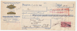 FOUGERES - CHAUSSURES FORTY - 36 RUE DE LUSIGNAN - 5 FEVRIER 1948 - 35 - Bills Of Exchange