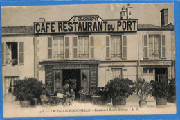 17 -  Charente Maritime - La Pallice Rochelle - Boulevard Emile Delmas - Cafe Restaurant Du Port   (N3987) - Sonstige & Ohne Zuordnung